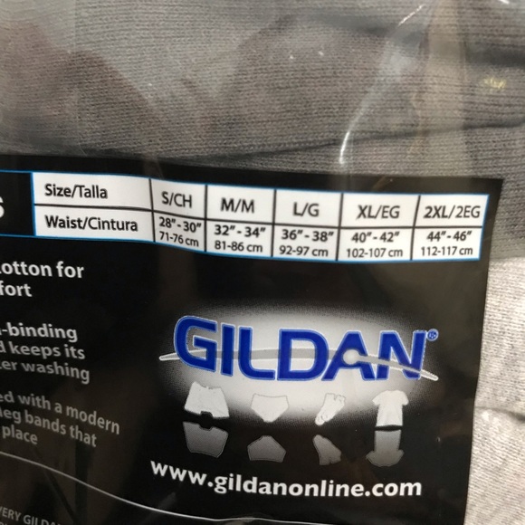 New in Package Gildan 5 pack Briefs | 100% Cotton Underwear - Picture 6 of 7